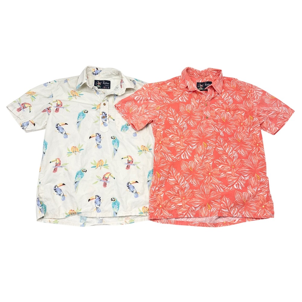 Chubbies The Nutter Shirt Mens Size Medium - Lot of 2 - Party Vacation Resort